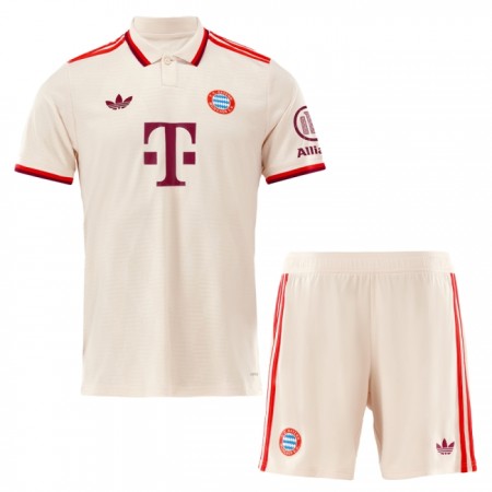Virallinen pelipaita FC Bayern München Kolmas 2024-25 Lyhythihainen - Lasten ( + Lyhyet housut )